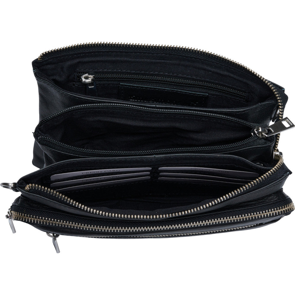 Access T&S Betty clutch Bags Black-silver