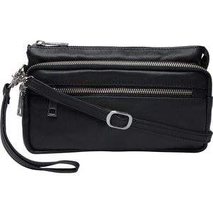 Access T&S Betty clutch Bags Black-silver