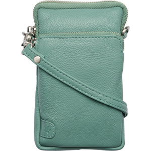 Access T&S Betty phone Hanger Bags Aquagreen-306-silver