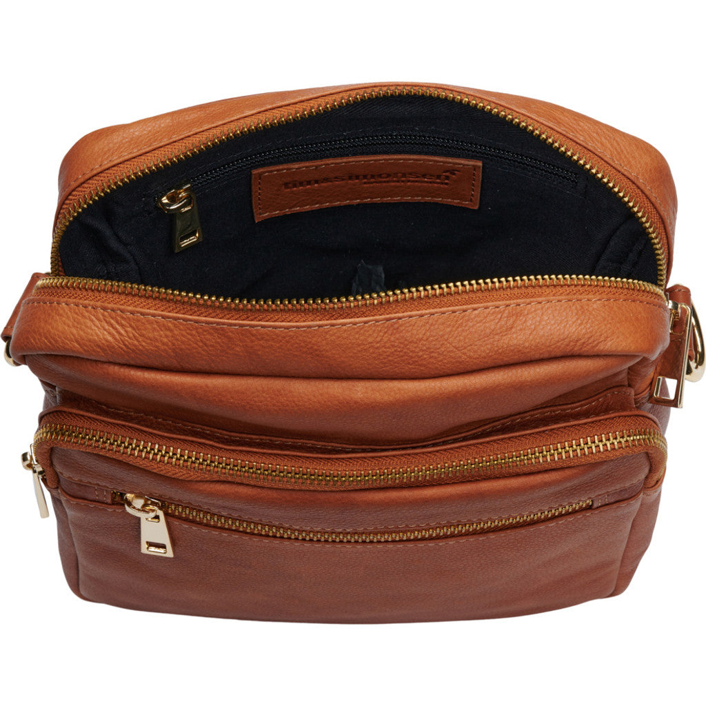 Access T&S Betty square Crossover Bags Cognac-gold