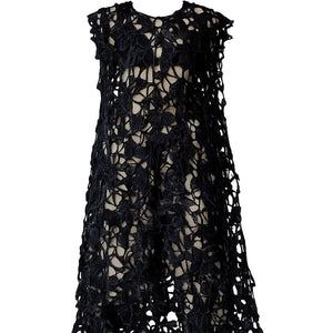 Clothing T&S Bodil Lace Dress Dress Black