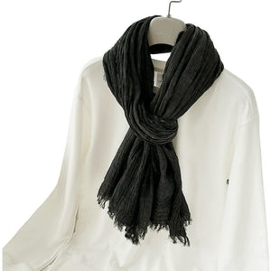 Scarf T&S Boma Cotton Scarf Scarf Antracite