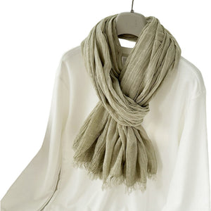 Scarf T&S Boma Cotton Scarf Scarf Olive