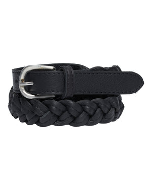 Access T&S Braited belt Belts Black-silver
