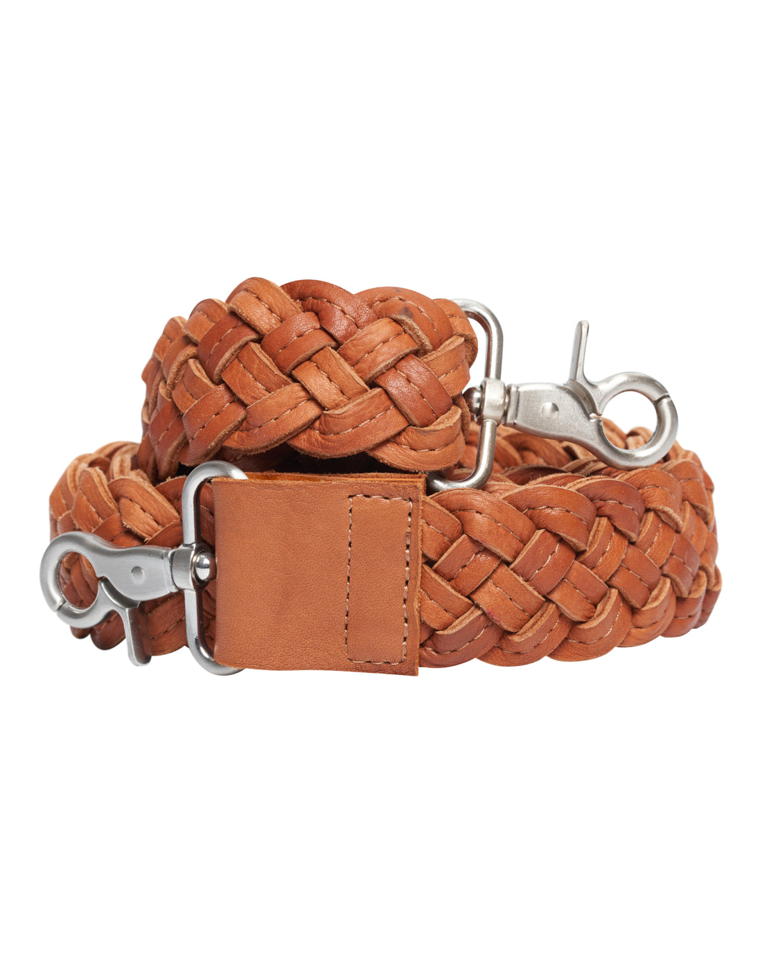 Access T&S Braited strap Bags Cognac-silver
