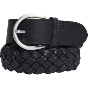 Access T&S Braited wide belt 2 Belts Black-silver