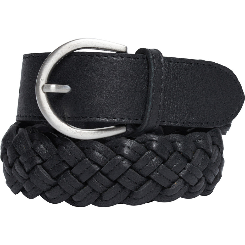 Access T&S Braited wide belt 2 Belts Black-silver