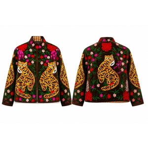 Clothing T&S Brisa-1 Jacket Jacket Brown Tiger