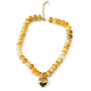 Jewelry T&S Brooke Necklace Necklace Caramel