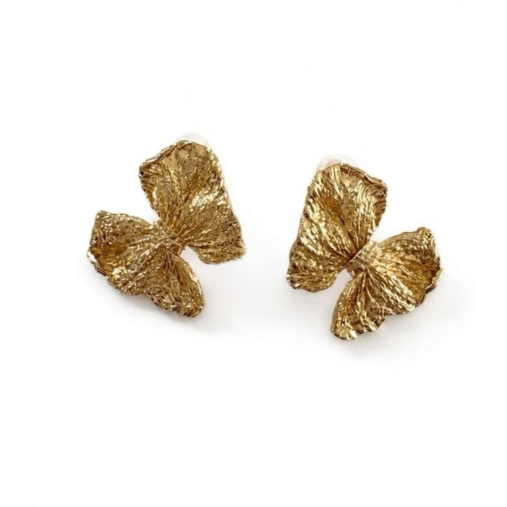 Jewelry T&S Butterfly Earring Earring Gold