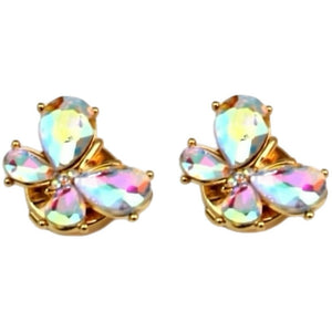 Jewelry T&S Button Cover Butterfly Color Botton Cover Rainbow color