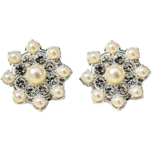 Jewelry T&S Button Cover Celeste 2 pcs Botton Cover White