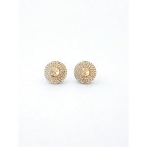 Jewelry T&S Button Cover Gina 2 pcs Botton Cover Gold