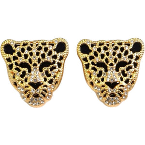 Jewelry T&S Button Cover Lion 2 pcs Botton Cover Gold
