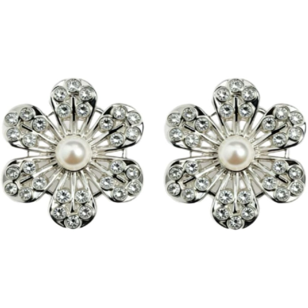 Jewelry T&S Button Cover Nessa 2 pcs Botton Cover Silver