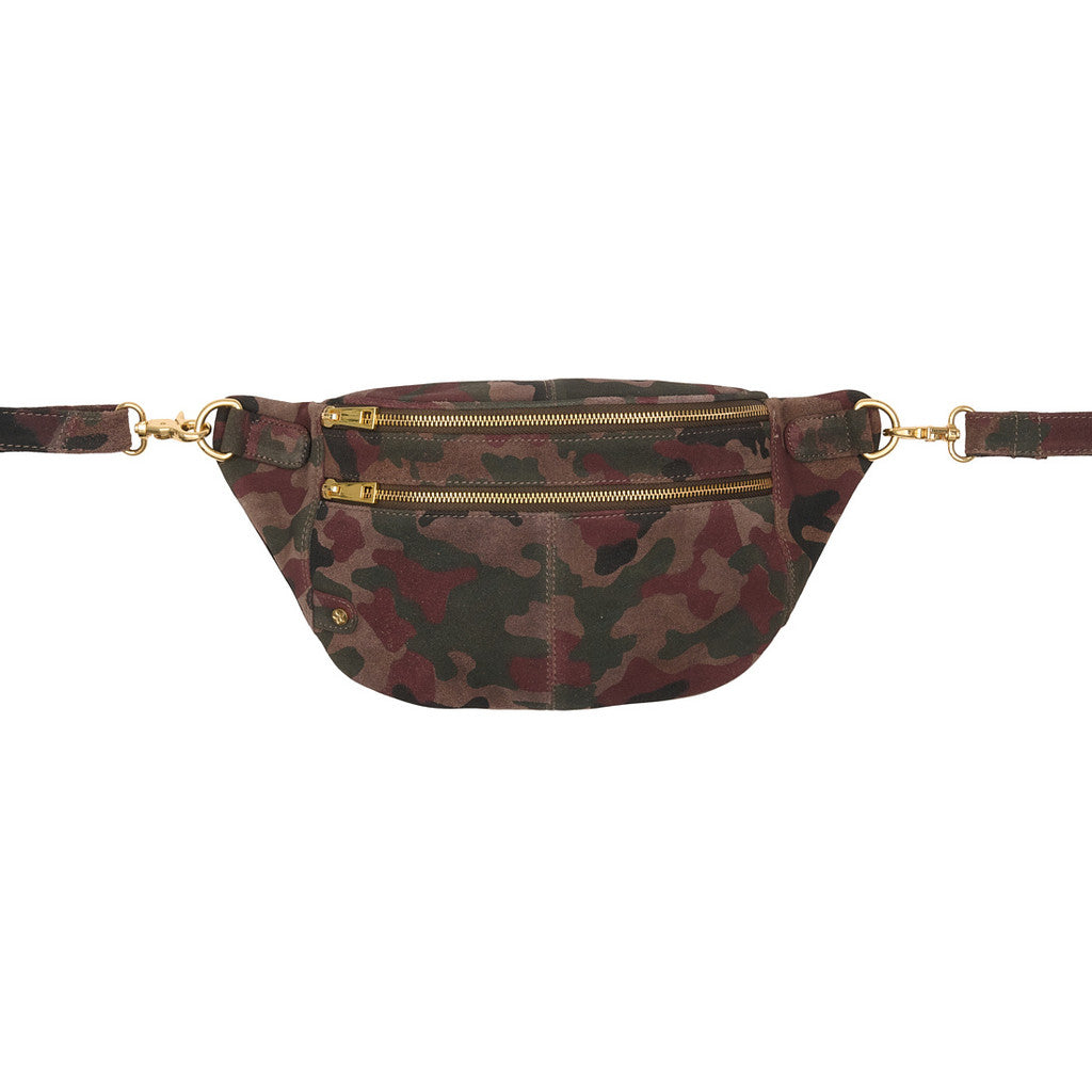 Access T&S Camouflage Bumbag Suede Bumbag Camouflage
