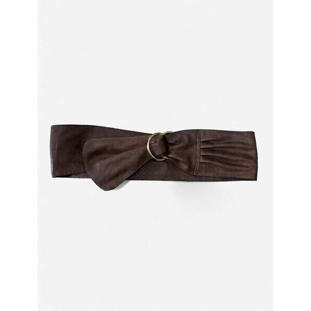 Access T&S Cara Belt Belts Chokolate-13-gold