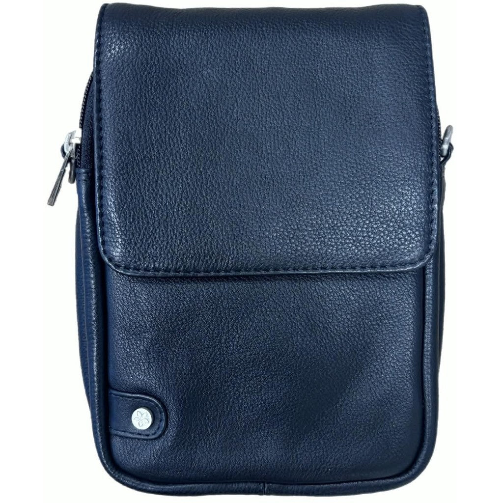 Access T&S Carol High Cross Over Bag Black-silver