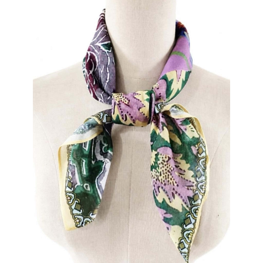 Scarf T&S Carola silk/cotton scarf Scarf aw1