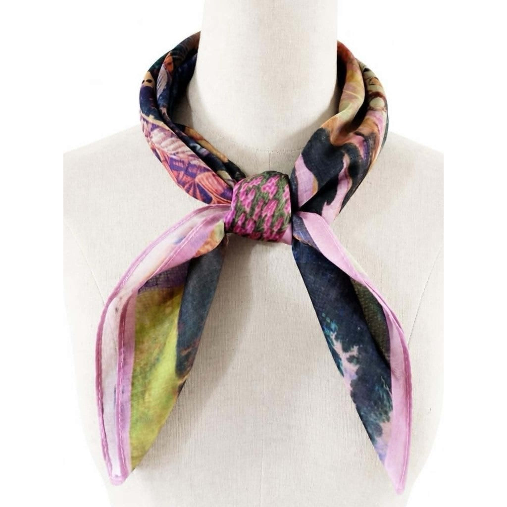 Scarf T&S Carola silk/cotton scarf Scarf aw5