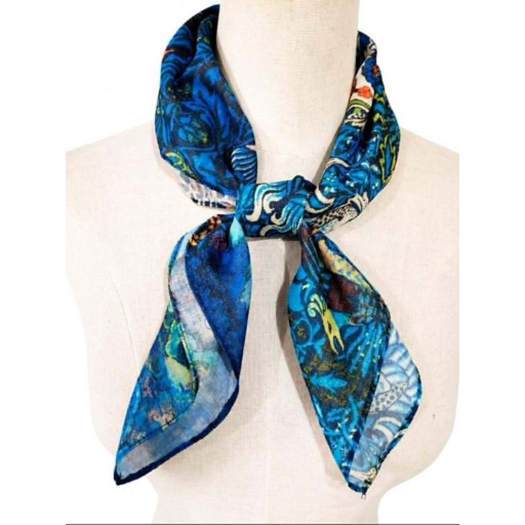 Scarf T&S Carola silk/cotton scarf Scarf aw6