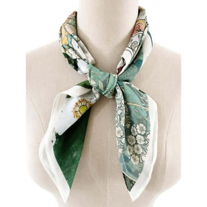 Scarf T&S Carola silk/cotton scarf Scarf aw8