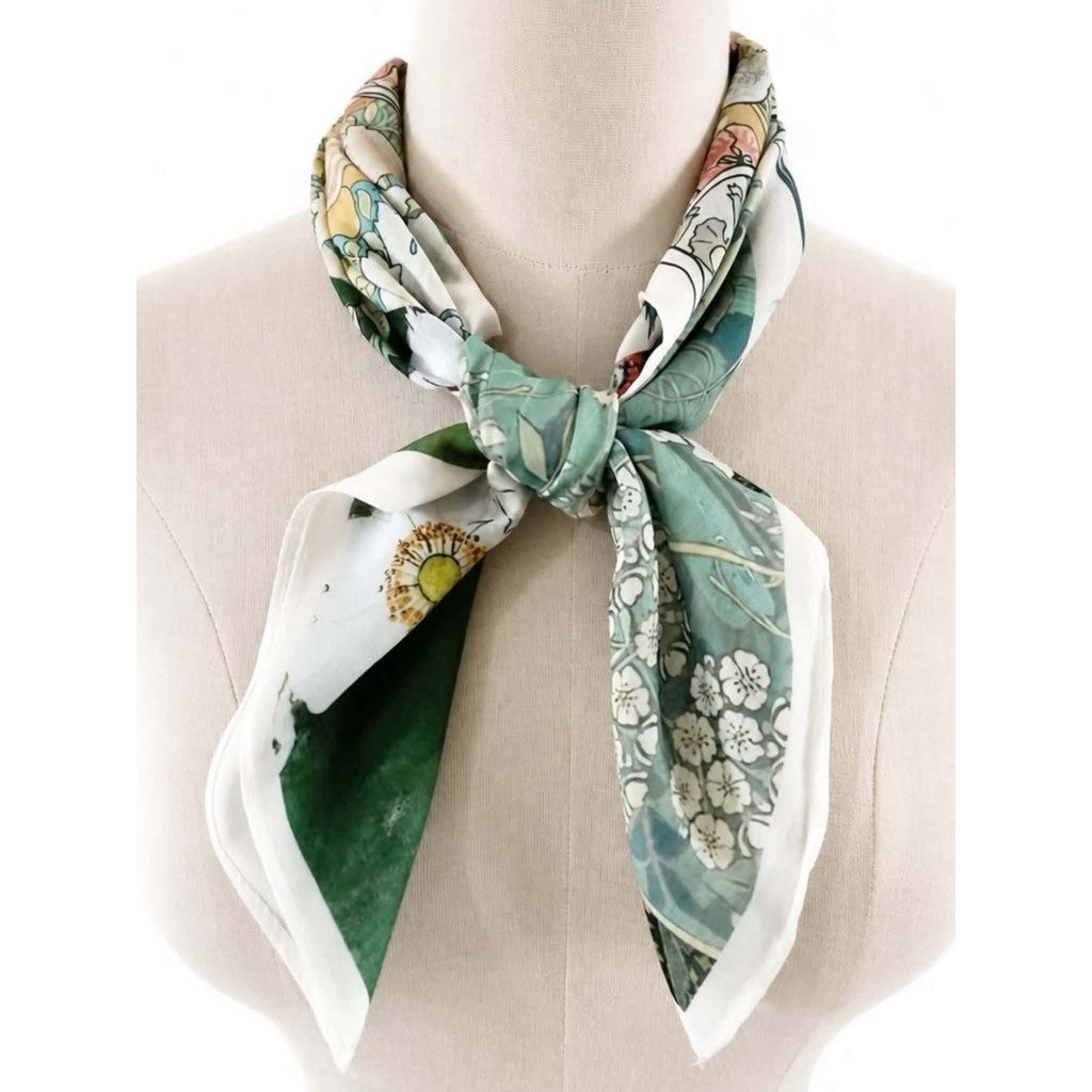 Scarf T&S Carola silk/cotton scarf Scarf aw8