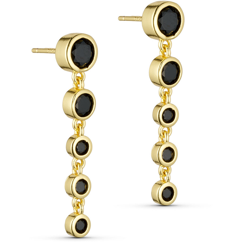 Jewelry T&S Catalina Earring Earring Black-gold