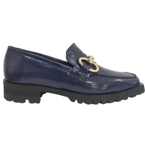 Footwear T&S Catharina Patent Loafer Loafers Indigo