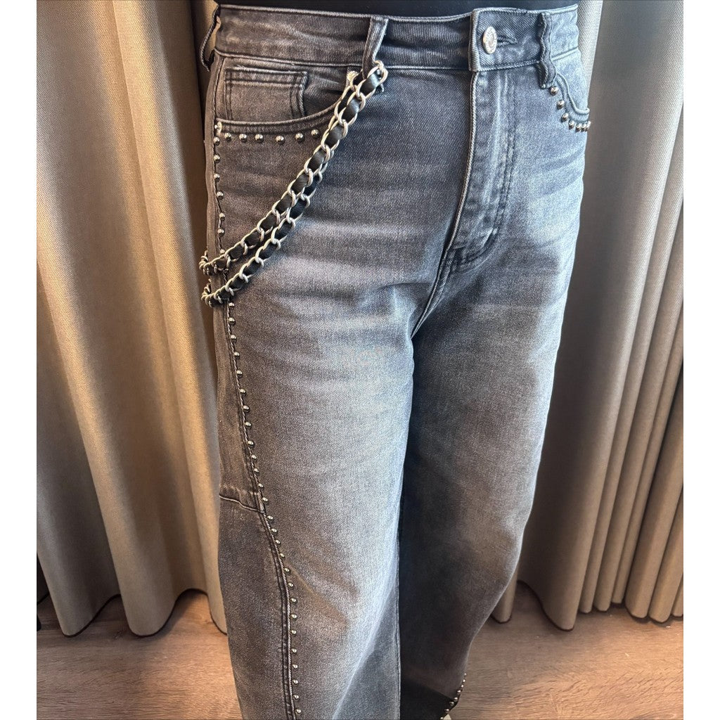 Access T&S Charleen multi strap long Bags Black-silver