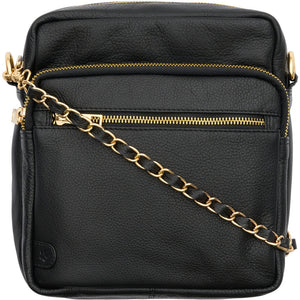 Access T&S Charleen square Crossover Bags Black-gold