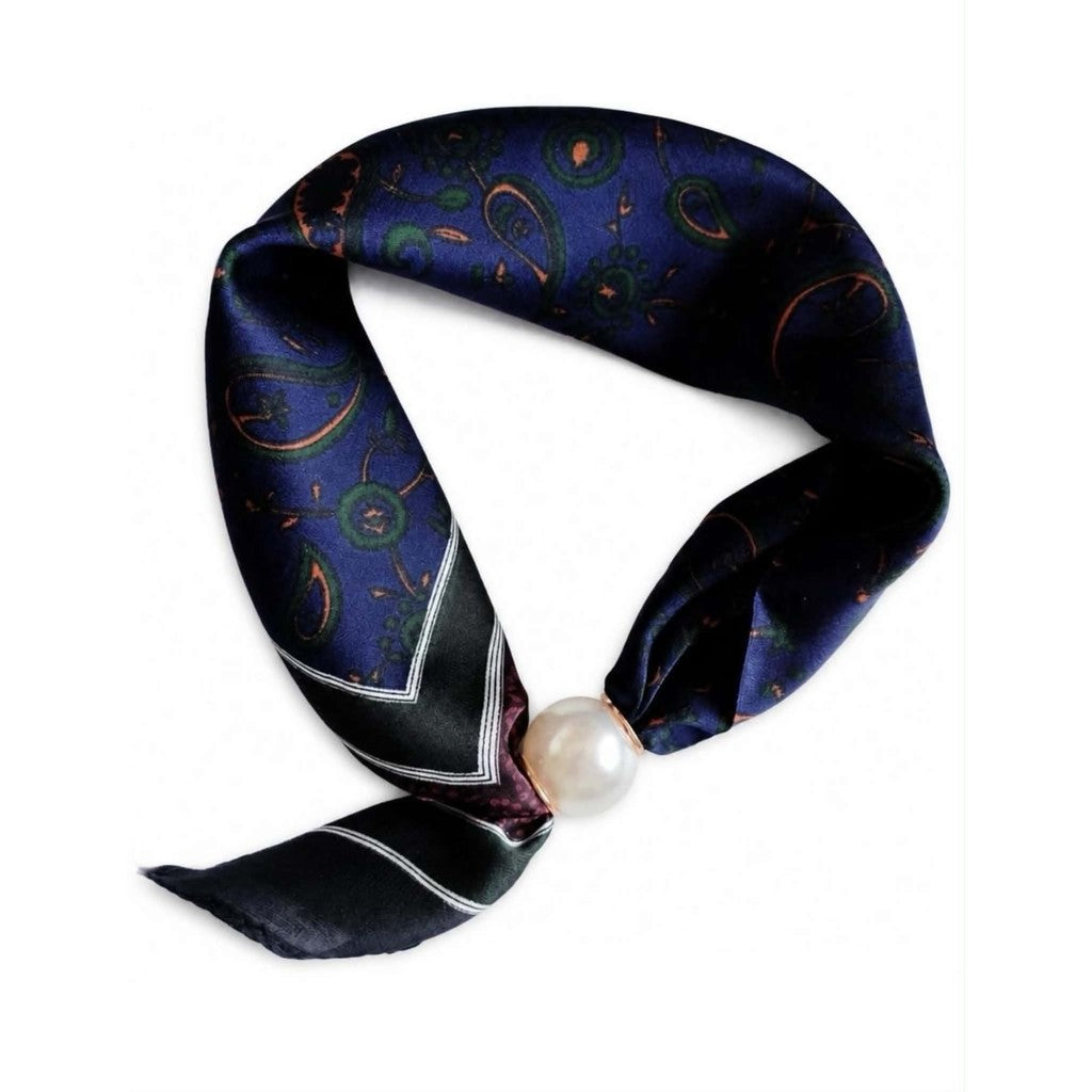 Scarf T&S Chloe Scarf w. magnetic pearl Scarf aw29