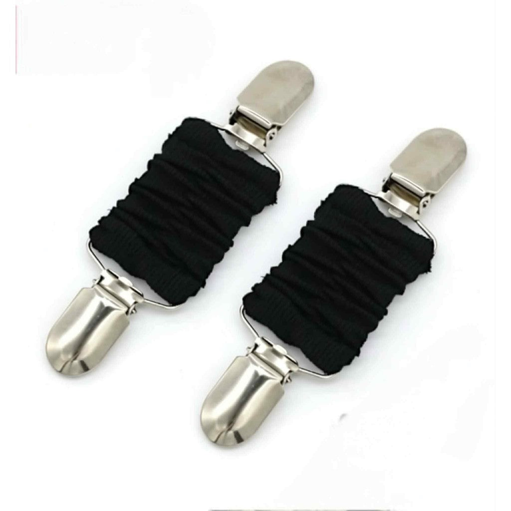 Jewelry T&S Clothing Clips Colette 2 pcs Clothing Clips Black