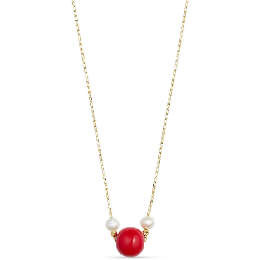 Jewelry T&S Denmark Necklace Necklace Red-gold