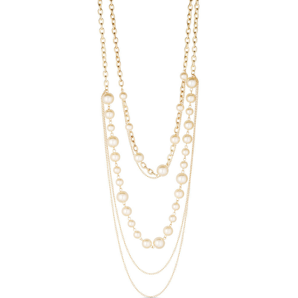 Jewelry T&S Dottie Necklace Necklace Natural-gold