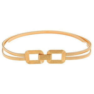 Access T&S Double Elastic Belt Belt Gold