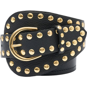 Access T&S Dunja Stud Belt Belt Black-gold