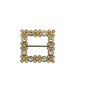 Jewelry T&S Edna Scarf Ring Scarf Ring Gold
