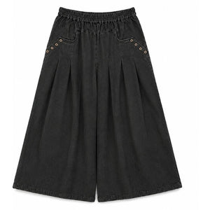 Clothing T&S Ella Denim Pants Pants Black