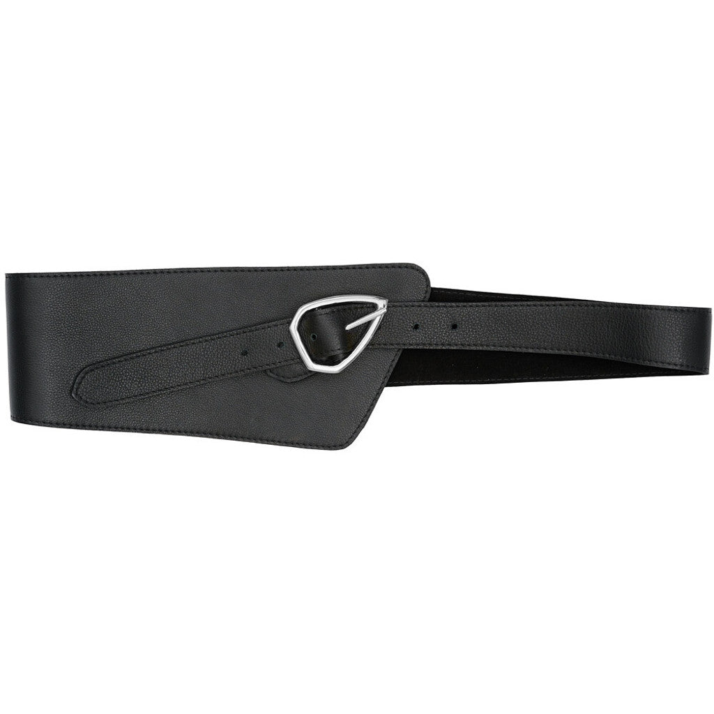 Access T&S Elle Wide Belt Belts Black-silver