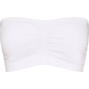 Microfiber T&S Ellen Cup Bandeau Bra top Bianco