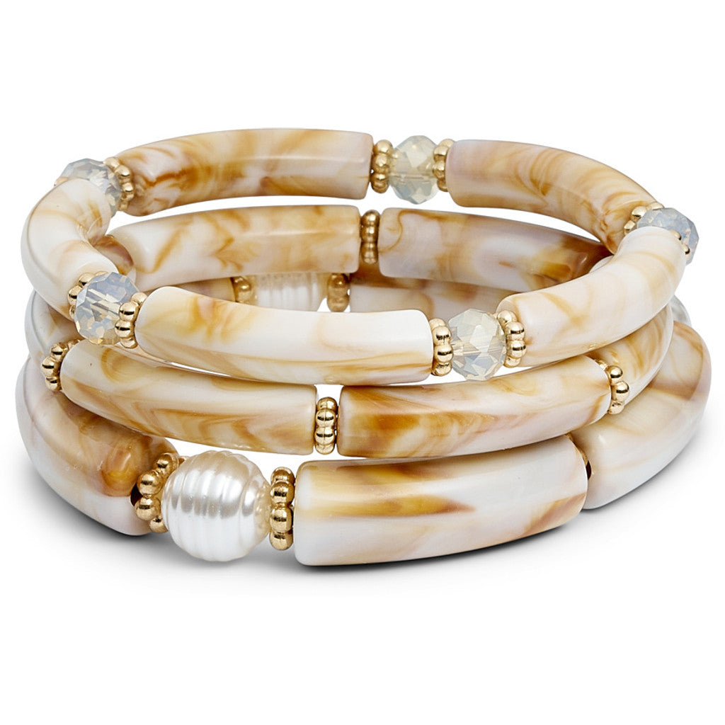 Jewelry T&S Elvira bracelet Bracelet Beige