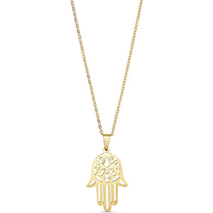 Jewelry T&S Fatima Necklace Necklace Gold