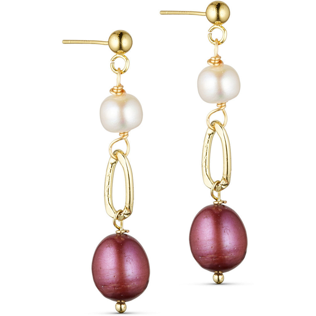 Jewelry T&S Faye Earring Earring Brown-gold