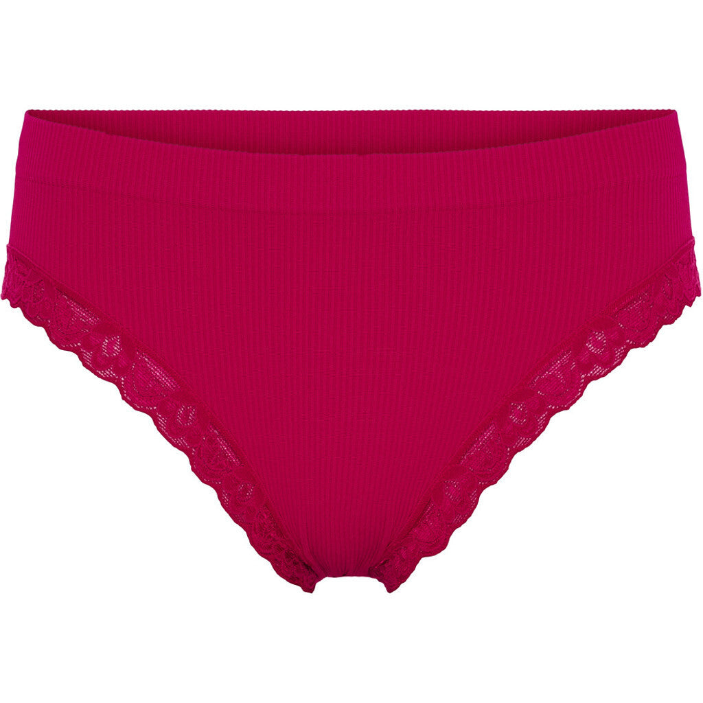 Microfiber T&S Feline rib Panties Panties Sangria