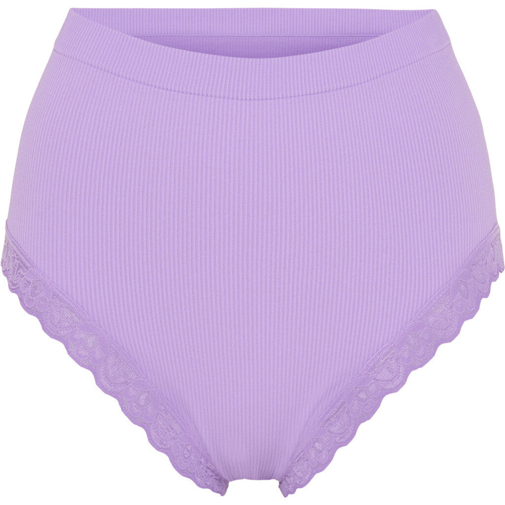 Microfiber T&S Feline rib midi Panties Panties Lavanda