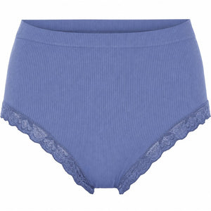 Microfiber T&S Feline rib midi Panties Panties Oltremare