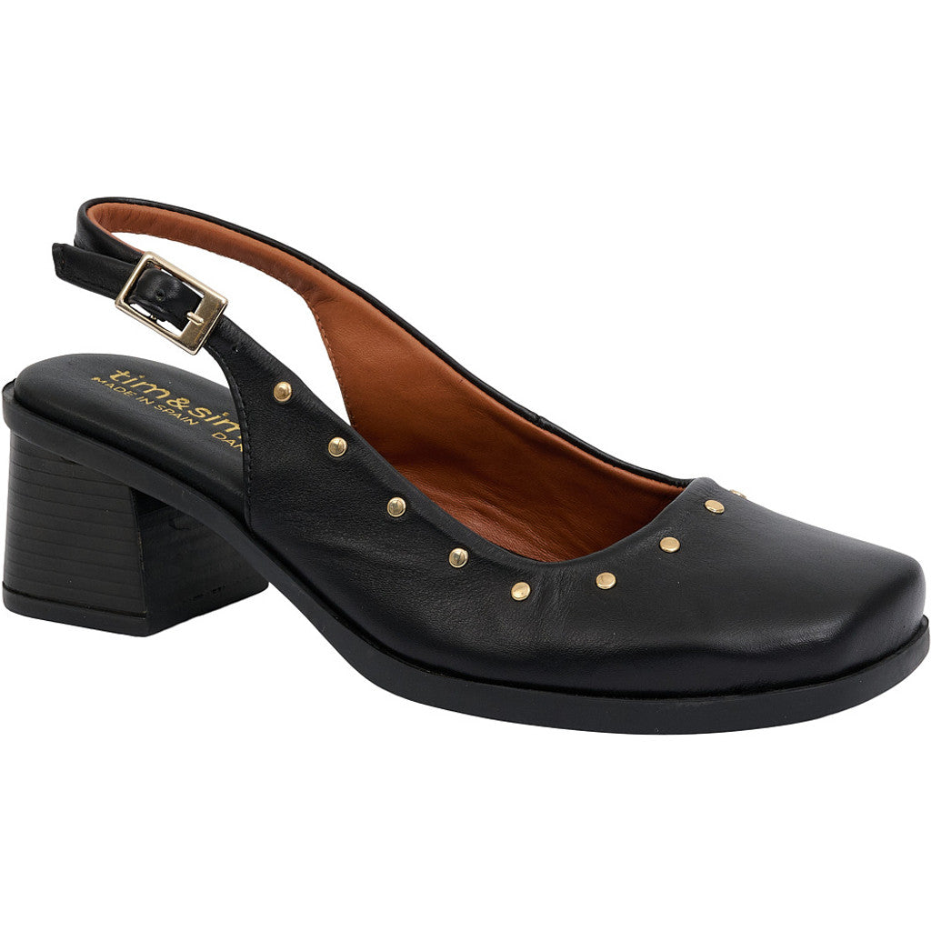 Footwear T&S Florence stud slingback Pumps Negro