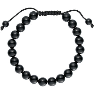 Jewelry T&S Frank Mens Bracelet Bracelet Agat black