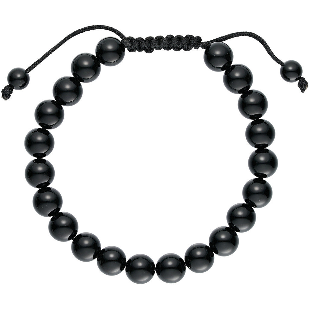 Jewelry T&S Frank Mens Bracelet Bracelet Agat black